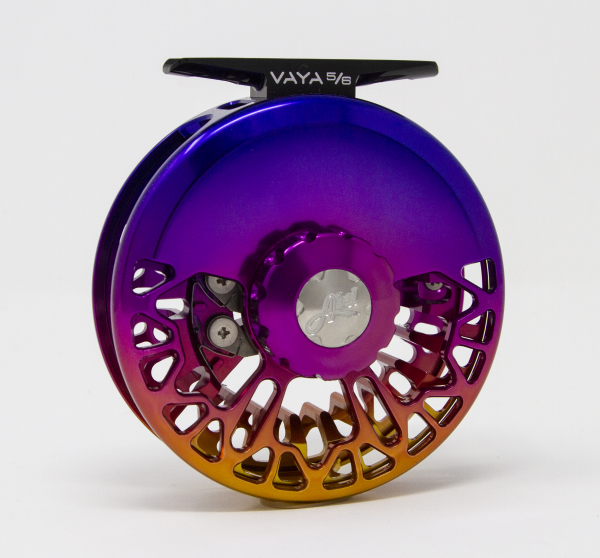 Abel Vaya 5 6 Fly Reel Sunset Fade Abel Vaya 5 6 Fly Reel Sunset Fade